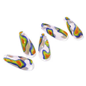 Coréen 100% Real Salon Quality Press on gel nails Gel Nail sticker manucure Wholesale Certified - Product Image 2