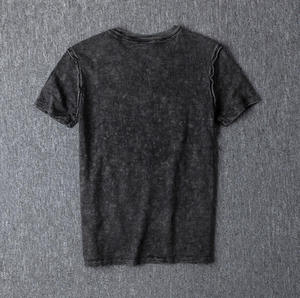 เสื้อยืดผู้ชายไซส์ใหญ่พิเศษสำหรับฤดูร้อน ทรงโอเวอร์ไซส์ ผ้าฝ้าย 100% ขายส่ง มีสินค้าพร้อมส่ง แห้งเร็ว ระบายอากาศดี สไตล์ลำลองวินเทจ - Product Image 3