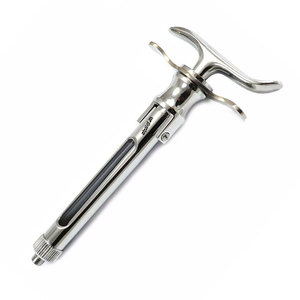 Seringue à cartouche dentaire 2,2 ml, instrument chirurgical pour anesthésie locale, en acier inoxydable, réutilisable, chirurgical dentaire - Product Image 1