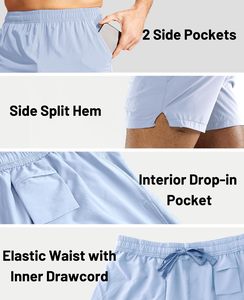 Custom DTG Heat Transfer Printing Cotton Heavyweight Joggers <b>Shorts</b> Fleece 500G Drawstring Straight <b>Knee</b>-<b>Length</b> <b>Shorts</b> For <b>Men</b> - Product Image 2