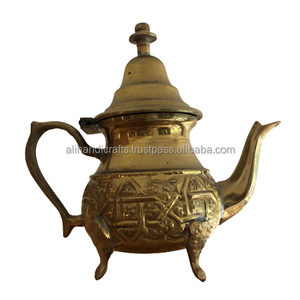 Théière en métal argenté avec bec col de cygne – Théière individuelle pour service en chambre pour hôtels et chambres d'hôtes – Fabricant direct Inde - Product Image 6