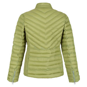 OEM Factory Prices Women's Customized Heated Eco-Friendly <b>Quilted</b> Puffer Coat Jacket Nylon Lining Waterproof Breathable Casual - Product Image 5