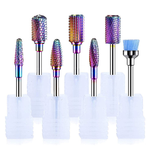 Brocas de Acero Inoxidable de Alta Calidad para Manicura y Pedicura, Juego de Brocas de Acero Inoxidable para Salón de Belleza, Juego de Brocas Acrílicas para Uñas - Product Image 1