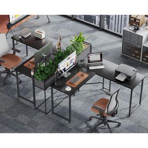 Scrivania da Gaming a L da 47 Pollici per Ufficio Domestico, Tavolo Angolare per Uso Gaming - Product Image 3