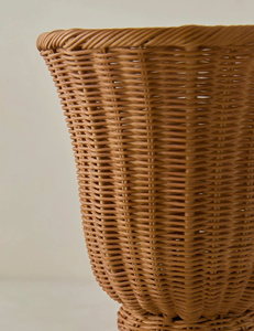 Meilleure nouvelle sélection, dernier design, touche rustique, merveilleux pour illuminer votre maison, ensemble de vases en rotin. - Product Image 3