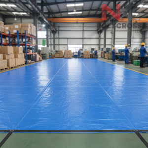 Bâche en polyéthylène grand format de qualité supérieure, imperméable, pour le stockage d'équipements, les applications de construction et logistique - Product Image 4