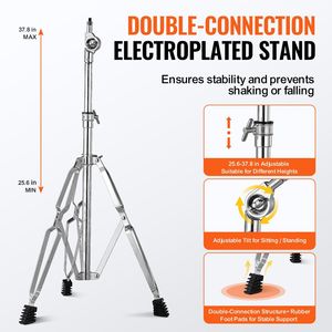 Set professionale di xilofono Glockenspiel a 32 Note per strumenti a percussione mazze per bacchette per bacchette Music Stand 8 \ "per pratica - Product Image 4