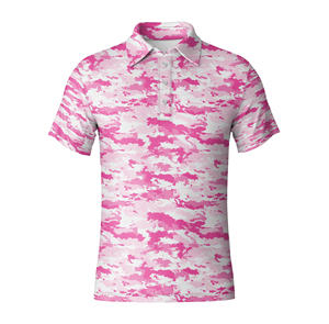 Polo de Golf para Hombre de Alta Calidad, Tejido Elástico de Secado Rápido, Ligero, para Entrenamiento de Golf, Ropa Casual y Uniforme - Product Image 4