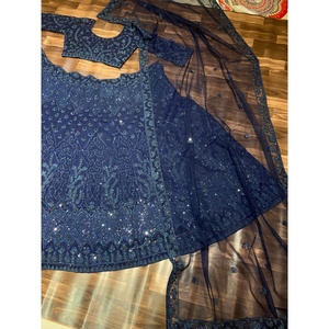 ชุดราตรีออกแบบแวววาวงาน dori lehenga choli สำหรับงานปาร์ตี้ - Product Image 3