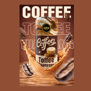 Rita Toffee Yuanyang <b>Coffee</b> Drink Premium Roasted Beans <b>Coffee</b> Tea Blend 320ml <b>Can</b> Wholesale OEM ODM - Product Image 3