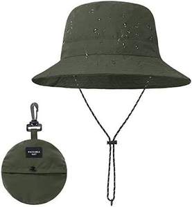 Customized Foldable Denim Outdoor Waterproof Fishing <b>Hat</b> Bows Thin Model Quick-drying Sun <b>Hat</b> Outdoor Mountaineering Party <b>Hat</b> - Product Image 4