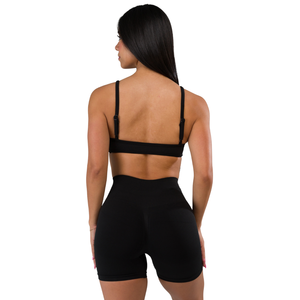 เสื้อชั้นในกีฬาไร้ตะเข็บสำหรับผู้หญิง ทรงสปอร์ตบรา กระชับรูปร่าง เหมาะสำหรับโยคะ ฟิตเนส ออกกำลังกาย ยืดหยุ่น รองรับการเคลื่อนไหว ชุดออกกำลังกายประสิทธิภาพสูง - Product Image 4