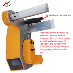 Impacchettatrice ad alta velocità del cuscino d'aria per bottiglie e lattine produzione veloce ed efficiente di film plastici - Product Image 2