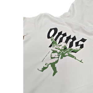 เสื้อฮู้ดดี้ผู้ชายทรงโอเวอร์ไซส์คุณภาพสูงสำหรับฤดูใบไม้ร่วง แบบซิปหน้า ปักโลโก้ด้านหน้าตามสั่ง เนื้อผ้าหนา 100% ผ้าฝ้าย ให้ความรู้สึกสบาย - Product Image 5