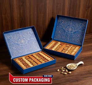 Premium Custom Paper <b>Party</b> Favor <b>Box</b> with Logo Printing Eco-Friendly Dessert Packaging <b>Box</b> for <b>Parties</b> and Events - Product Image 1