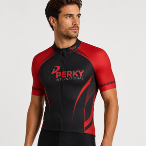 Camiseta de ciclismo de alta calidad, camiseta deportiva con material transpirable de secado rápido para uso profesional y recreativo - Product Image 1
