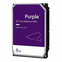 Hard Drive Internal SATA 3,5-Inci 6TB Baru 5400RPM 256MB Cache Disk Penyimpanan Keandalan Tinggi Sistem Perekaman Video 24/7 6Gb/s