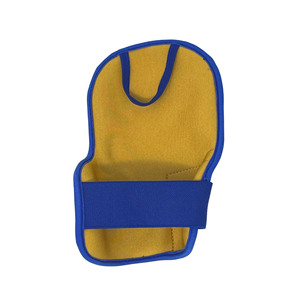 Youth Adults Durable Pu Leather Baseball Hand Guards Shockproof <b>Hook</b> Loop Closure Sliding Finger Protection Custom Logo Factory - Product Image 2