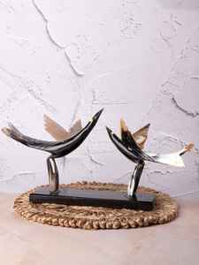 Pièce décorative artisanale en corne d'oiseau pour la décoration de la maison et la présentation sur table à un prix abordable - Product Image 6