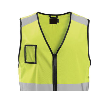 Chaleco de Seguridad de Alta Calidad con Logotipo Personalizado, Chaleco de Seguridad para la Construcción con Tela de Malla de Alta Visibilidad - Product Image 6