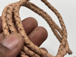 Premium Coated <b>Braided</b> Leather Drawcord for Jewelry Making DIY Crafts Lacing Fashion <b>Accessories</b> Shoes - Product Image 5