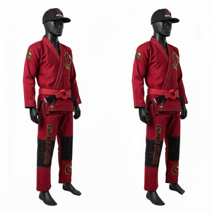 Traje de Artes Marciales BBJ para Adultos, Kimono de Jiu Jitsu Brasileño, Colores Personalizados, MMA, Grappling, Uniforme de Jiu Jitsu Brasileño BJJ - Product Image 3