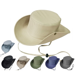 Factory <b>Summer</b> Cycling Camping UV-protective Adjustable Visor Women <b>Men</b> Fishing Outdoor Wide Brim Bucket <b>Hat</b> Daily <b>Hats</b> - Product Image 1