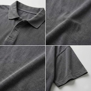Camiseta Personalizada de 280 g/m², 100% Algodón Jersey, con Logotipo Frontal, Estilo Urbano, Corte Holgado, Marca de Lujo, Sostenible - Product Image 3