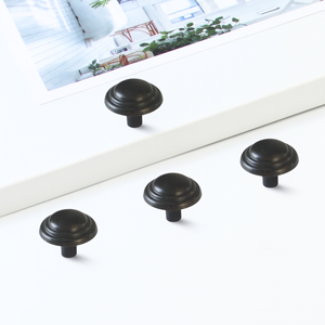 Durable Zinc Alloy Round Cabinet Knob <b>Stepped</b> Dome Design Furniture Hardware Supplies Wholesale for <b>Kitchen</b> Bathroom Wardrobe - Product Image 2