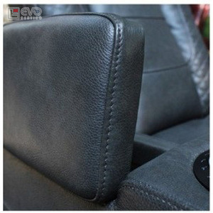 Home Cinema Chair with Power Reclining System Ergonomic <b>Back</b> Support and High Density Foam <b>Cushion</b> Designed for Home Theater - Product Image 6