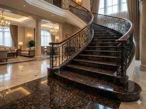 Losas de Granito Marrón Bronceado de Calidad de Exportación para Encimeras de Cocina, Pisos, Revestimientos de Paredes y Proyectos Comerciales Disponibles para la Venta - Product Image 2