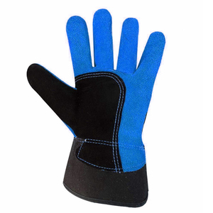 Guantes de Trabajo de Alta Resistencia para Protección Industrial, Guantes de Seguridad de Cuero Vacuno de Primera Calidad para Jardinería - Product Image 4