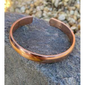 Bracelet en cuivre naturel pour la force et l'amélioration de l'énergie, accessoires de bijoux - Product Image 2