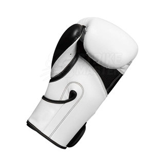 Custom Leather Waterproof Boxing Gloves with Adjustable Wrist <b>Strap</b> Lightweight Design for Boxing and Martial Arts Training - Product Image 5