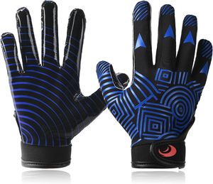 Proveedor de Guantes de Fútbol Americano Personalizados al por Mayor, Guantes de Receptor con Logotipo Impreso, Guantes de Entrenamiento Deportivo, Minifalda de Cuero para Mujer - Product Image 1