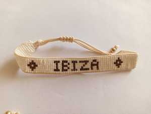 Bracelet à perles Ibiza, cordon réglable, style bohème, bijoux unisexes, perles plaquées or - Product Image 6