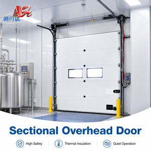 Puerta de Garaje Seccional Personalizable con Apertura y Cierre Automático sin Contacto para Transporte de Carga en Centros Logísticos - Product Image 1