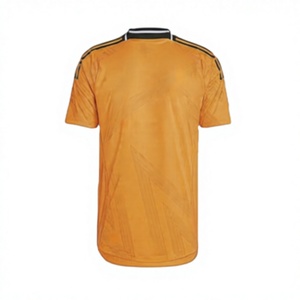 Custom Sublimated Soccer Jersey Breathable Mesh Training Football Shirt Mens Orange Team Sportswear <b>Quick</b> Dry Gym Wear Uniform - Product Image 1