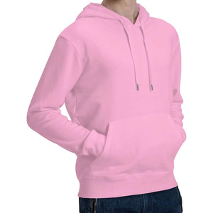 Hot Selling Custom Front Solid Unisex Autumn Winter Pullover <b>Hoodies</b> Crop Top Fleece Polyester/Cotton Quick Dry Breathable - Product Image 2