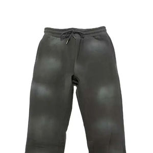 Pantalones Jogger Rectos para Hombre, Lavado Ácido, Lona de Peso Medio, Cintura Media, Transpirables, de Secado Rápido, Casuales - Product Image 6