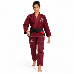 Kimono de Jiu Jitsu Brasileño IBJJF para Hombre, Uniforme de BJJ de 450 GSM, Tejido Perlado Preencogido, con Pantalones Ripstop y Cinturón Gratis - Product Image 2