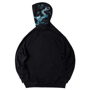 Sudaderas con Capucha Bordadas con Logotipo Personalizado Premium para Hombre y Mujer, Sudadera Holgada de Felpa de Algodón Suave, Ropa al por Mayor de Marca Privada - Product Image 3