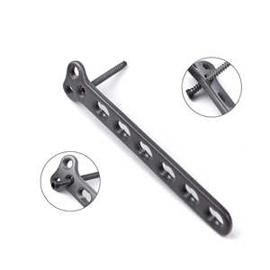 Plaque de blocage distale du radius de type T orthopédique, taille personnalisée, kit chirurgical motorisé, porte-aiguille, certifié CE Classe I par Dentavex - Product Image 2