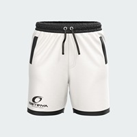 Nouveauté 2026 : Short de sport pour homme de haute qualité, avec poches avant, décontracté, en maille tricotée, séchage rapide, respirant, taille personnalisée, teint uni