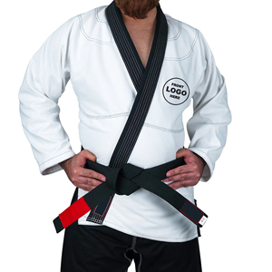 Karate Martial Arts White Uniforms for Training and Professional Matches on Cheap Factory Prices - Product Image 1