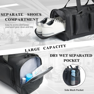 Bolsa Deportiva Oxford de Moda para Exteriores, Bolsa de Viaje Personalizada para Yoga y Fitness, Bolsas de Gimnasio con Gran Capacidad y Múltiples Bolsillos - Product Image 2