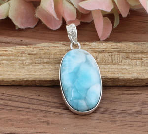 Collar de Joyería Fina Vintage Hecho a Mano con Dijes de Circonita Natural, Plata de Ley 925 Chapada en Platino - Product Image 1