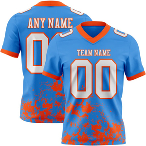 Maillot de football américain unisexe personnalisé, respirant, à séchage rapide, antibactérien, en polyester, uniforme sportif, vêtements d'équipe personnalisés, pas cher - Product Image 4