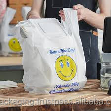 Fabricante personalizado bolsas de compras al por mayor chaleco portador camiseta compras bolsas de plástico hechas en Vietnam - Product Image 6