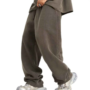 Custom Logo Stripe <b>Sweet</b> Pants Baggy Loose Men Trouser Polyester Wide Leg Premium Flare <b>Sweat</b> Pant for Men's - Product Image 6